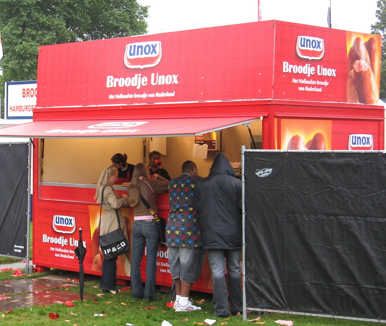 Unox op parkpop, Den Haag